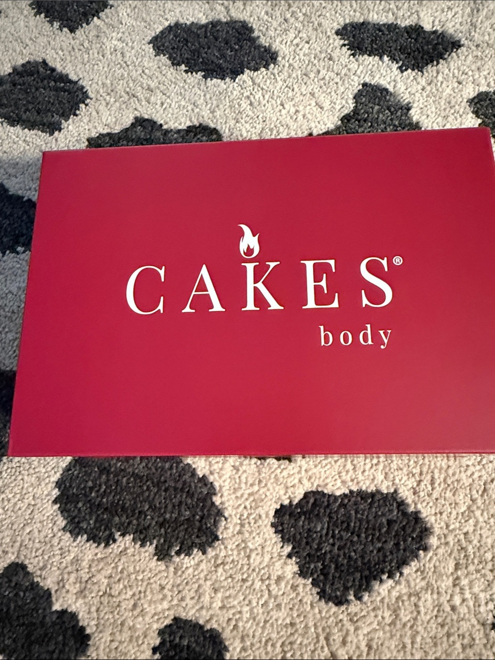 Cake Red Bra Box - CAKES Body